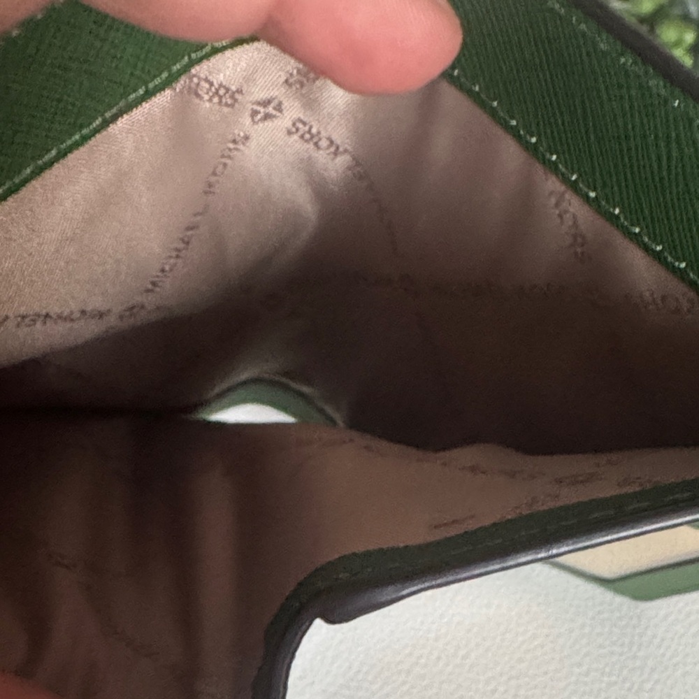 Michael Kors Dark Green Wallet - Picture 7 of 13